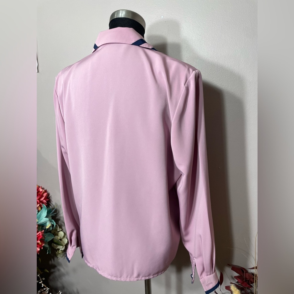 Bubblegum Pink Button Down Blouse - image 3